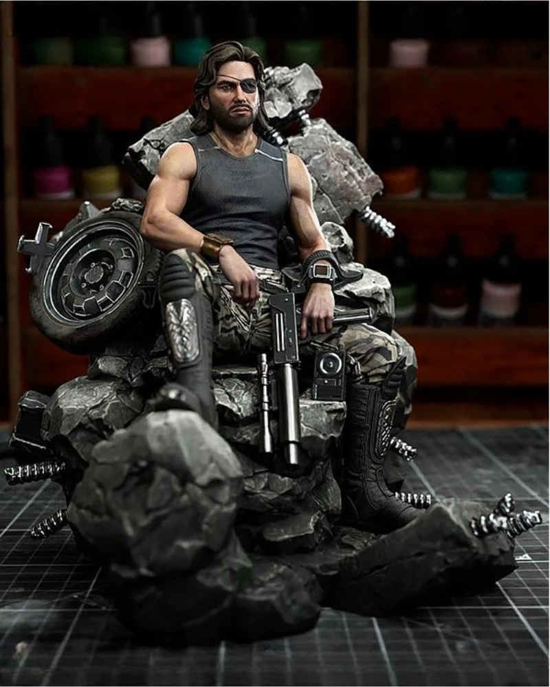 1/24 escala diecast resina figura modelo kit merito especialistas cobra plissken hobby brinquedo em miniatura desmontado sem pintura diy diorama