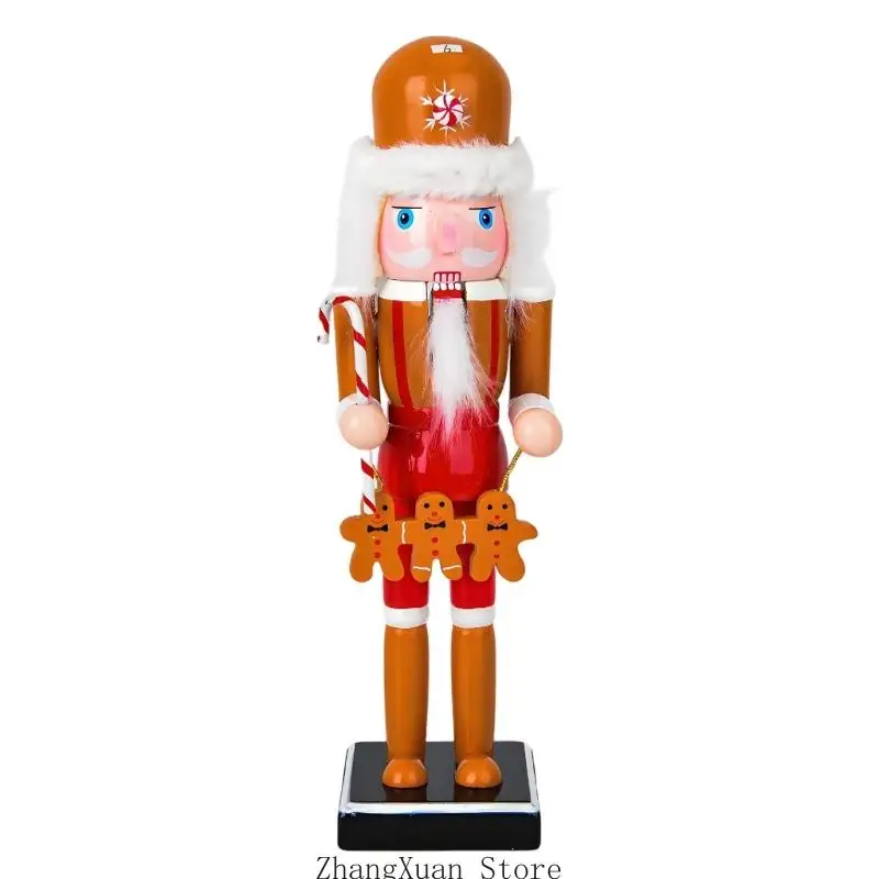 Standing Holiday Figurine for Cabinet Shelf and Entryway Displays 3XUF