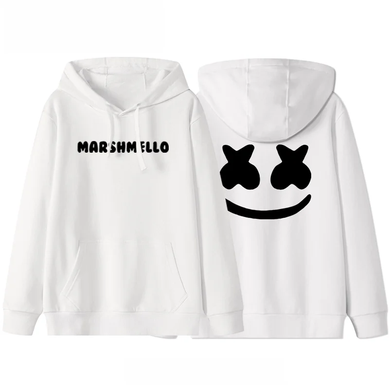 Sudadera con Capucha Eléctrica Estilo Marshmello, Impresa en 3D, Top 100 DJ Cotton Candy, para Hombre y Mujer, Otoño/Invierno, Ropa Casual de Felpa