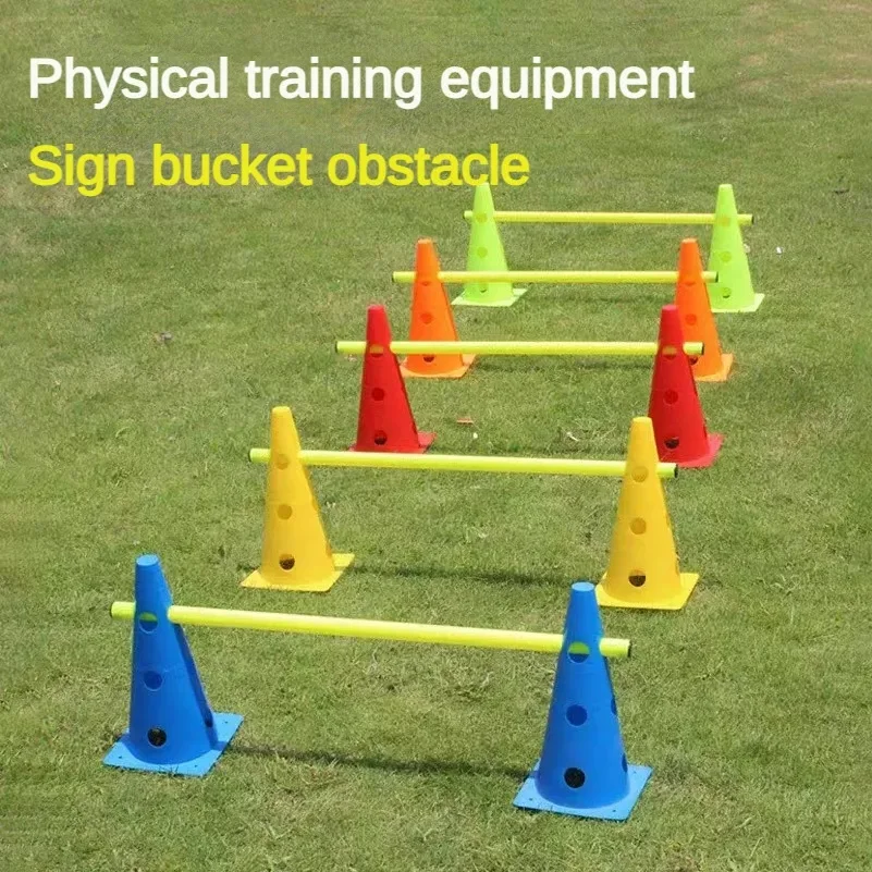 Kit d'entraînement d'agilité pour animaux de compagnie, barre de saut, équipement d'entraînement aux obstacles pour chiens, dispositif d'entraînement aux obstacles, fournitures pour animaux de compagnie