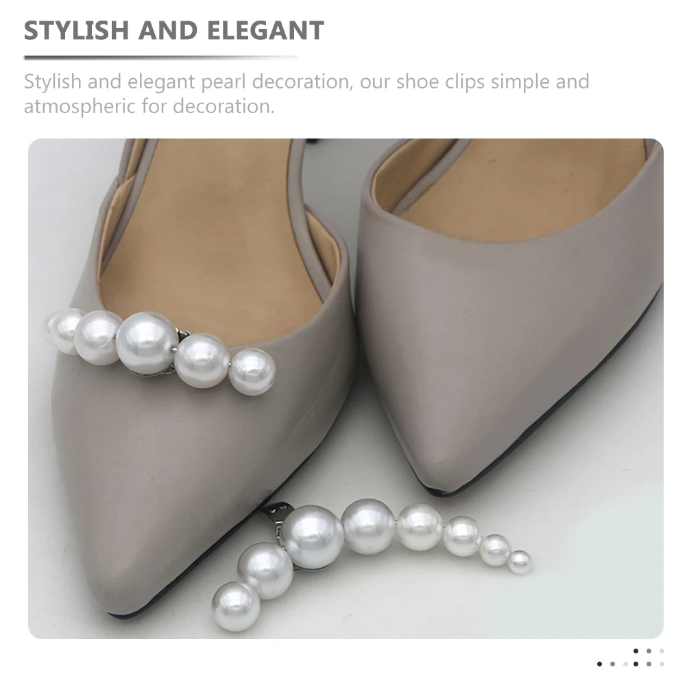 Klamra Perła Ozdobna Elegancka Damska Akcesoria Do Szpilek Balerinek Czółenek Metalowe Broszki Ślubne Ozdoby Do Butów