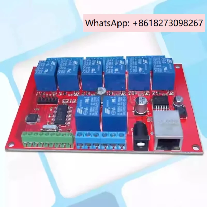 commutateur-reseau-de-relais-ethernet-a-8-voies-avec-retard-incremental-controleur-de-module-tcpudp-bouton-local