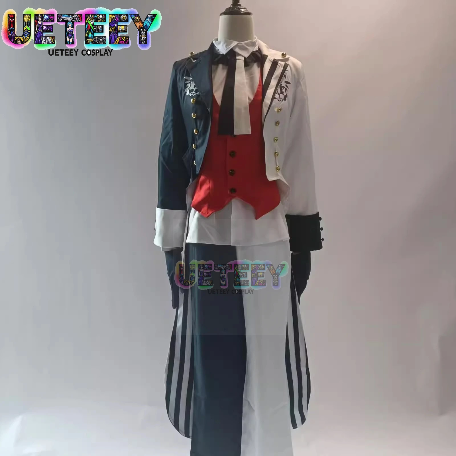 

UETEEY Cos DEVIL BUTLER Berrien Косплей Костюм Аниме Одежда Хэллоуин Вечеринка Индивидуальный Размер Одежды