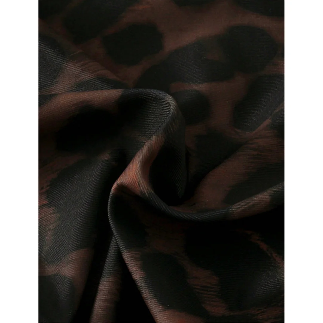 S - XL Neuer Bandeau-Badeanzug mit Leopardenmuster für Damen, einteiliger Badeanzug, weiblicher Monokini-Badeanzug mit hohem Beinausschnitt, Badeanzug, Schwimmanzug V8051 – Detail 10