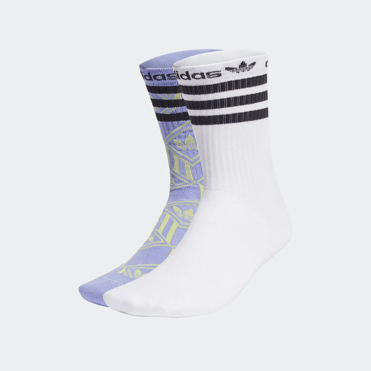 

Оригинальные спортивные повседневные носки унисекс Adidas с тремя полосками, комплект из 2 шт. H62036