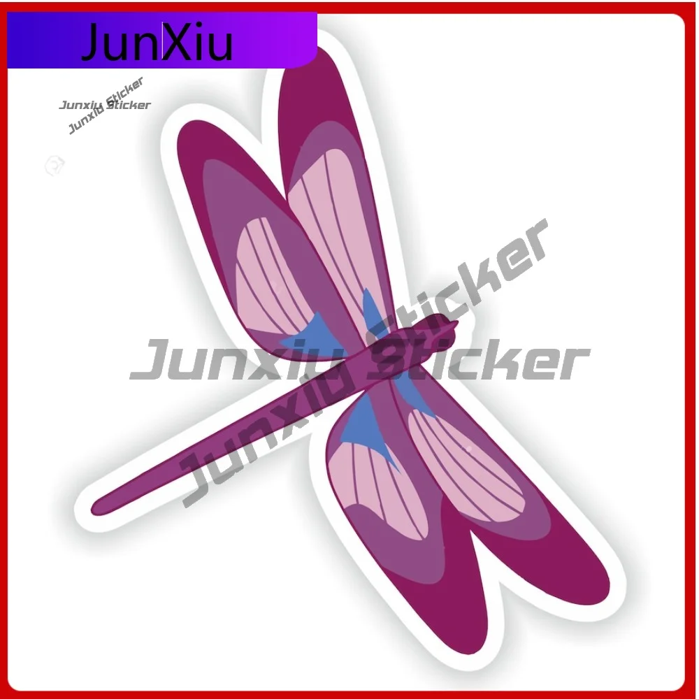 

Cartoon Dragonfly Fly Vinyl Decals Cool Animals Sticker Graphic Camper Decals Cars Camping Car Personalized Stickers Front And