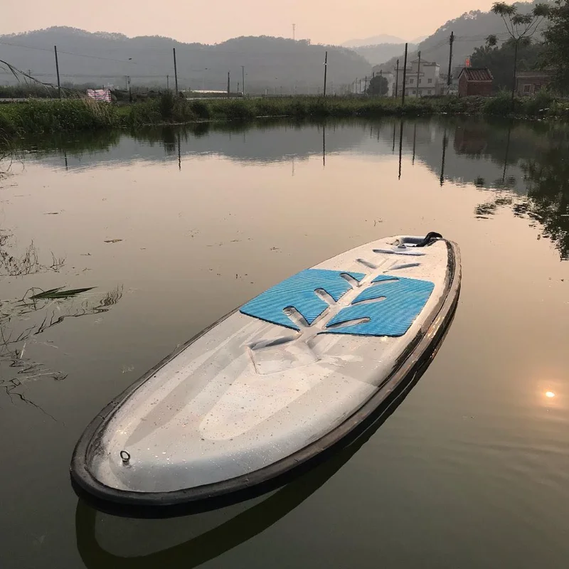 Tabla de Paddle Vertical transparente, tablas de SUP inflables de Material de PVC para ejercicio físico y diversión, adecuadas para todas las habilidades