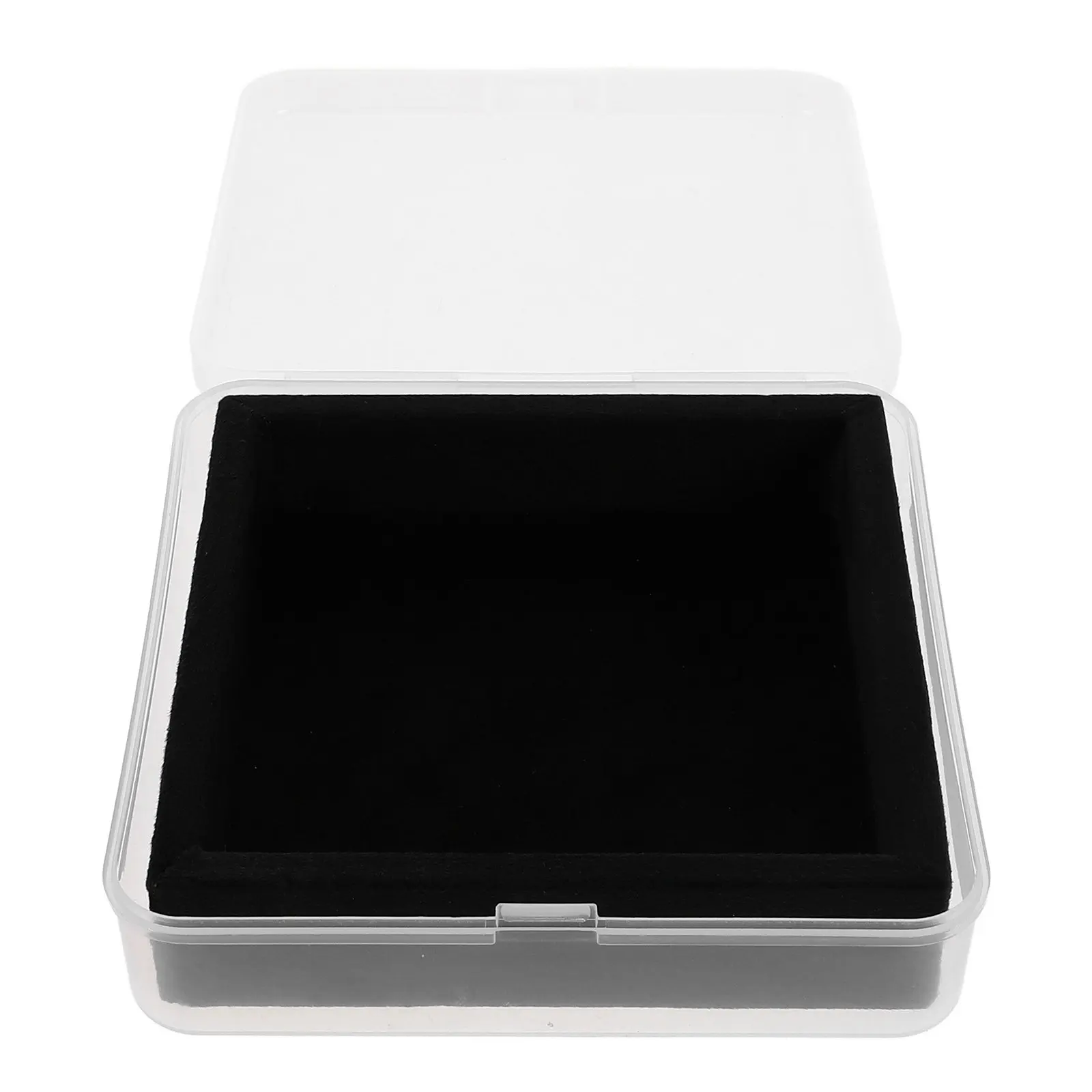 

Органайзер для хранения ювелирных изделий, 1 шт., с подкладкой, для колец, ожерелий, браслетов, серег, часов, настольный демонстрационный футляр, портативный, для путешествий