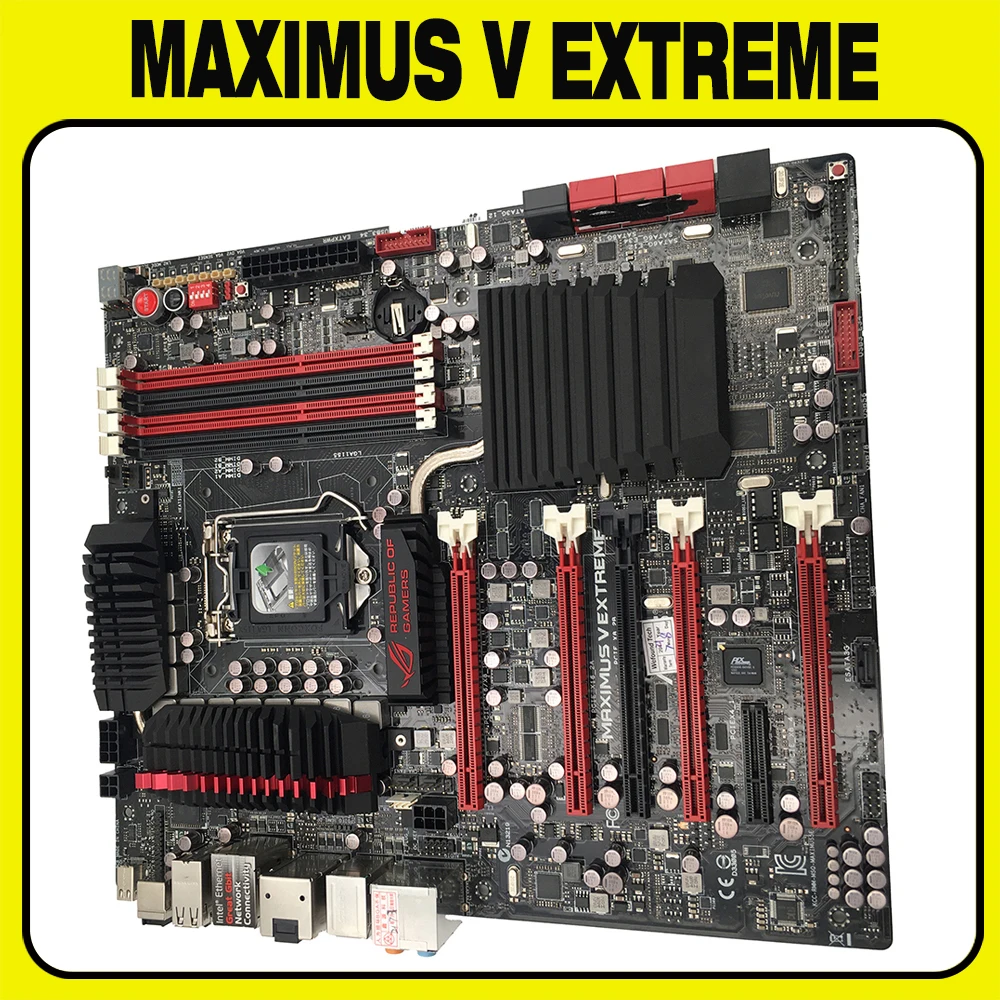 MAXIMUS V EXTREME M5E Workstation Motherboard 1155 DDR3 For ASUS Z77