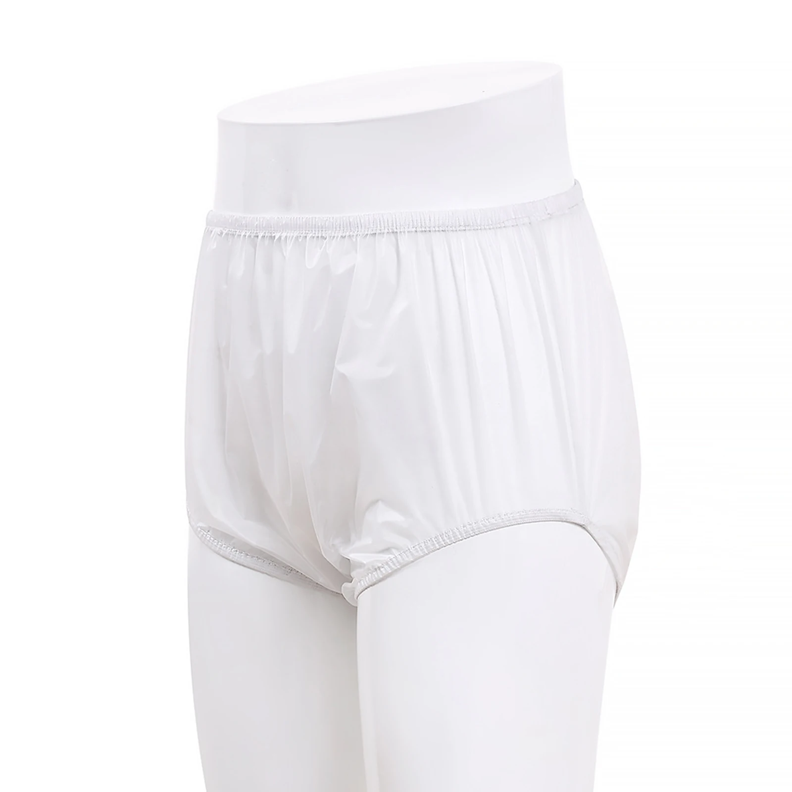 Pantaloni per incontinenza con coperchio estraibile impermeabile in vinile per adulti Protezione morbida extra impermeabile per GO ON TOP con pannolini e slip