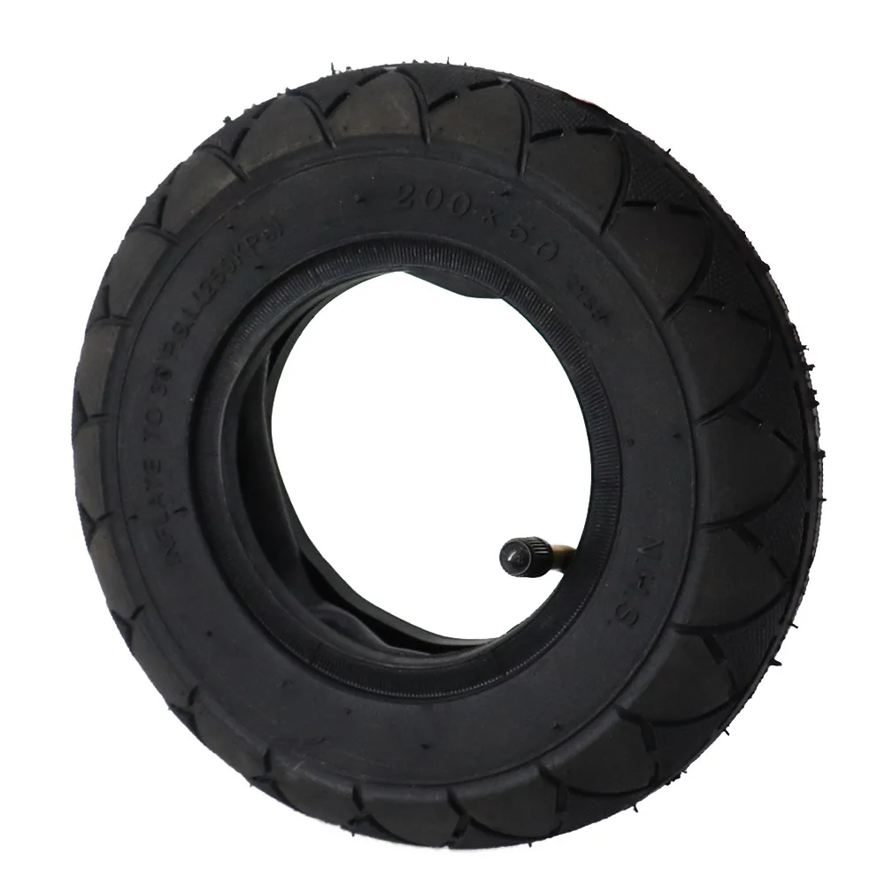 Little Dolphin Electric Scooter Inner and Outer Tires 200x50 Mini Electric Scooter Tire 8-inch Inflatable Roller