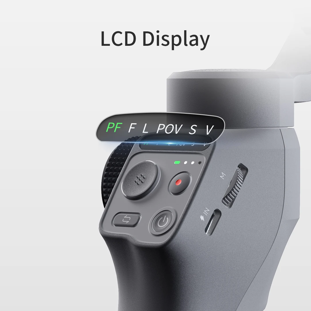 AXNEN Capture 5 مثبت ثلاثي المحاور لتتبع الذكاء الاصطناعي Gimbal 450g حمولة توصيل 5200mAh شاشة LCD للهواتف الذكية Live Vlog TikTok