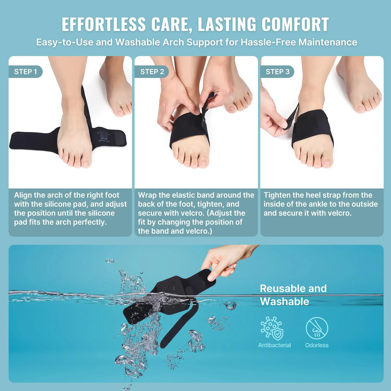 1 زوج المهنية العظام قوس دعم وسادة للقدم للرجال النساء أقدام مسطحة أقدام مسطحة مصحح نعل لوسادة Fasciiti