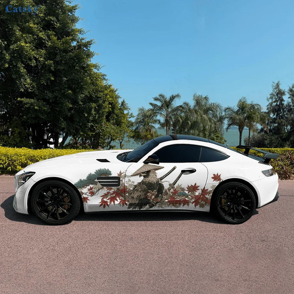 

Flying Eagle Martial Cool Car Vinyl Wraps Decal Self-adhesive PVC Sticker Suitable for Trucks SUV Decor Auto Accessories Gift