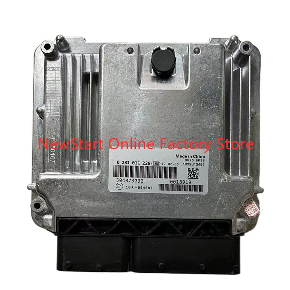 0281011228 New ECU Original Engine Computer Board Electronic Control Unit EDC16C8 504073032 fit for Iveco