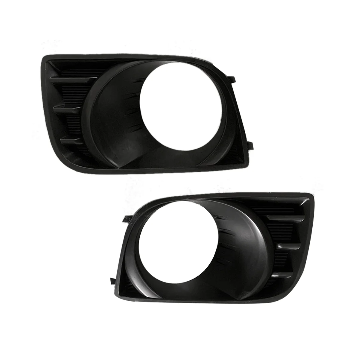 1Pair Car Front Bumper Fog Lamp Bezel Trim Cover 81482-0C021 81481-0C021 for Sequoia 2008-2016 Fog Light