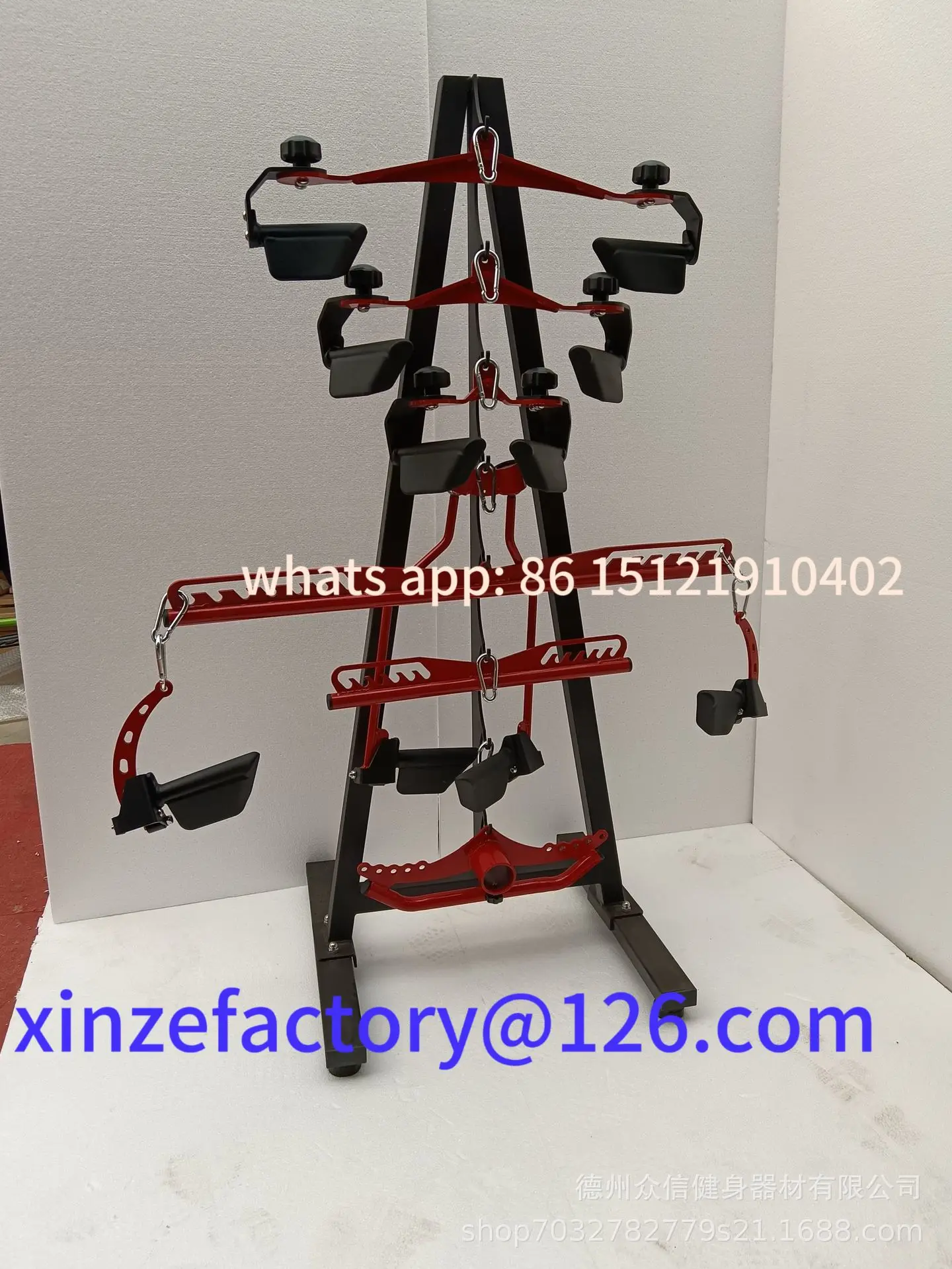 

Be suitable for Adjustable Fitness Lat Pull Down Bar Gym Pulley Cable Machine Attachments Home