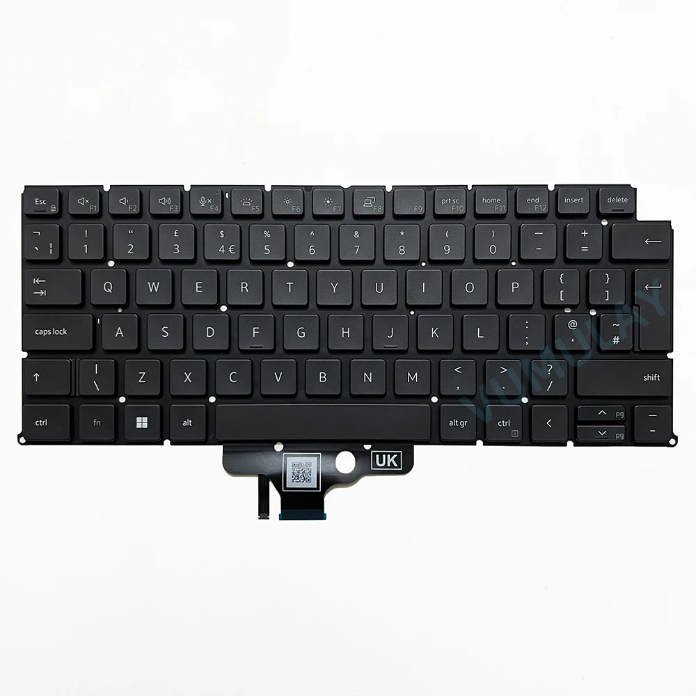 Imagem -05 - Teclado Retroiluminado para Dell Latitude 7340 P178g 7340 em 6hyfj 02djvh 06y4vj 0cf88f 081jkw 025gt1 003wm1 Sn2b00b20 Eua Reino Unido