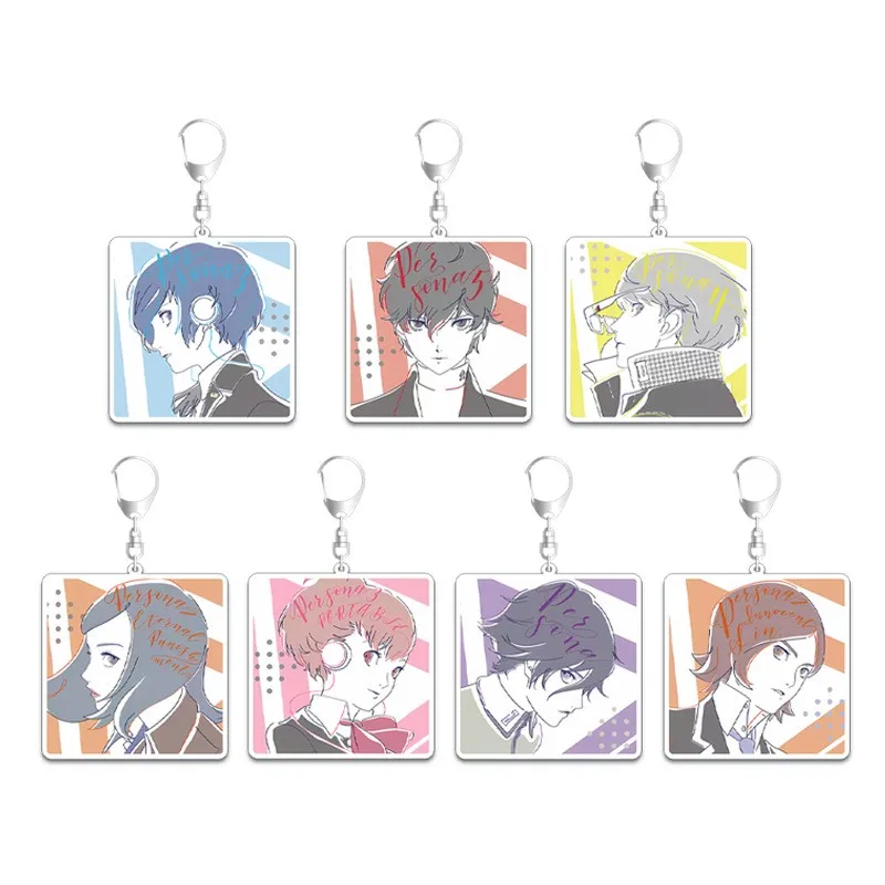 

Personal Spirit Game Themed Acrylic Keychain Individual Key Chain Stylish Character Decoration Bag Charm for Fans Collection