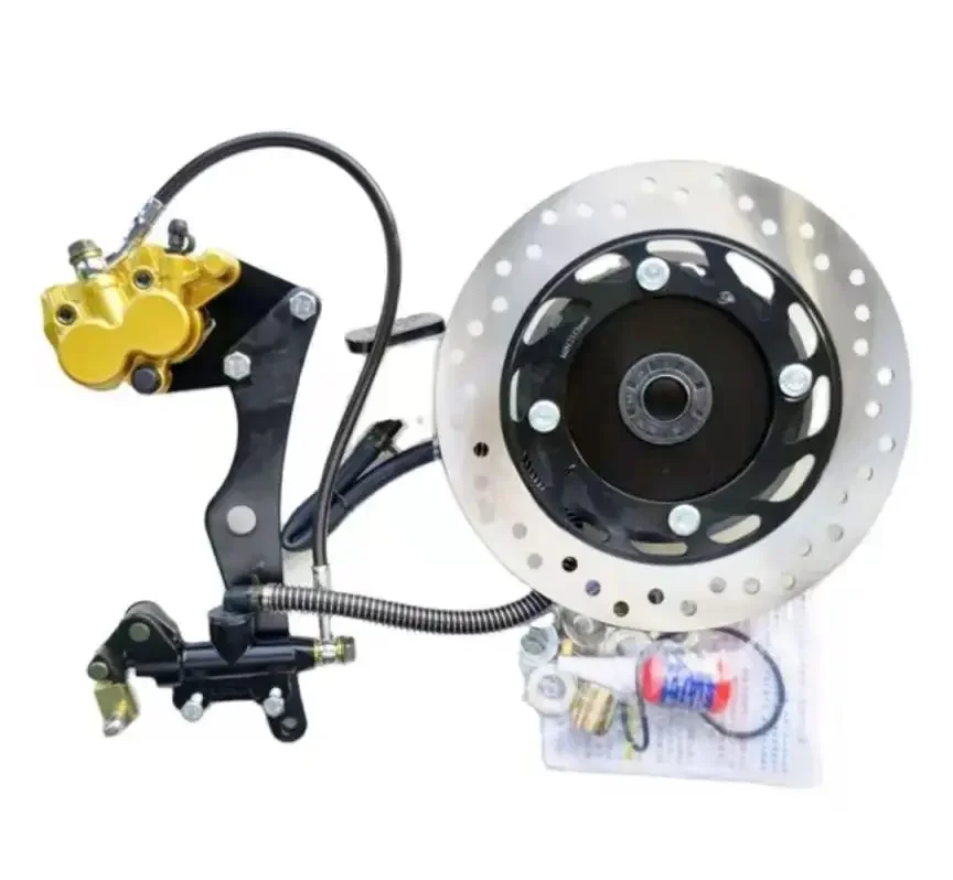 Motorcycle upgrade rear disc brake system rear wheel hydraulic brake kit 110mm 130mm 160mm