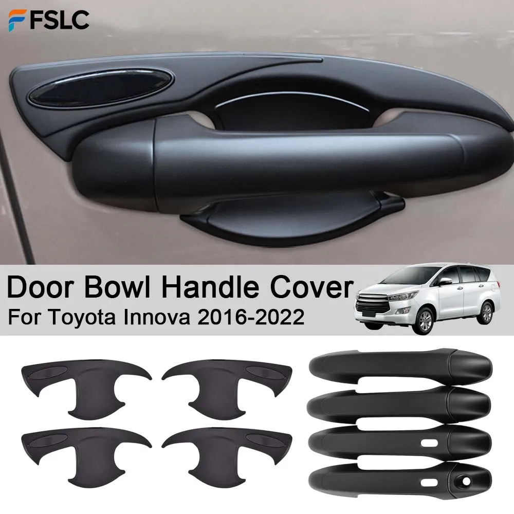 

Аксессуары для автомобилей Toyota Innova 2016-2022: накладки на ручки дверей, декоративные элементы для тюнинга и стайлинга автомобиля.