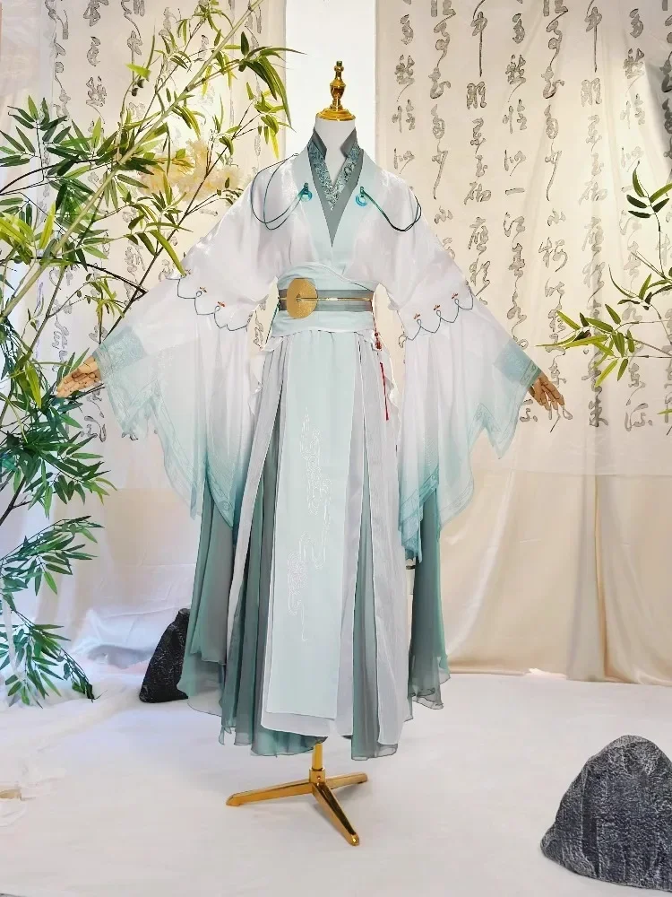 

Heaven Officials Blessing Shi Qingxuan Cosplay Women Ver Costume Wig Lady Wind Master Tian Guan Ci Fu Cosplay ShiQingXuan Hanfu