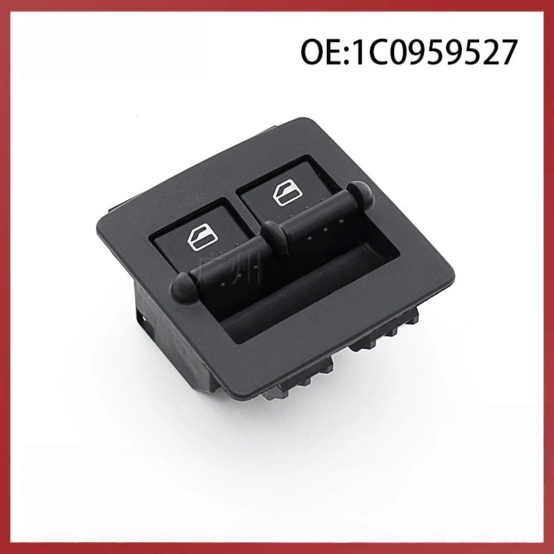 Interruptor de Elevación de Vidrio para Control de Ventanas 1C0959527 para Volkswagen Beetle, Accesorios para Automóviles 1998-2010