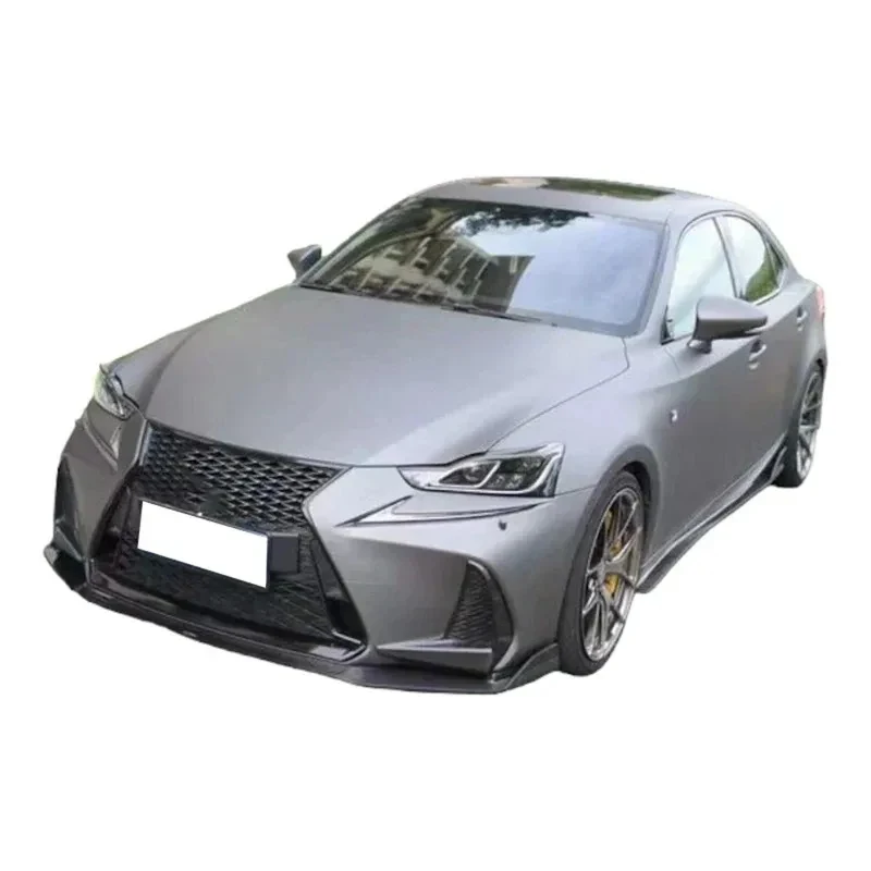 High Quality Front Lip Bodykit Ear Bumper Side Skirts IS -,After Actual Installation