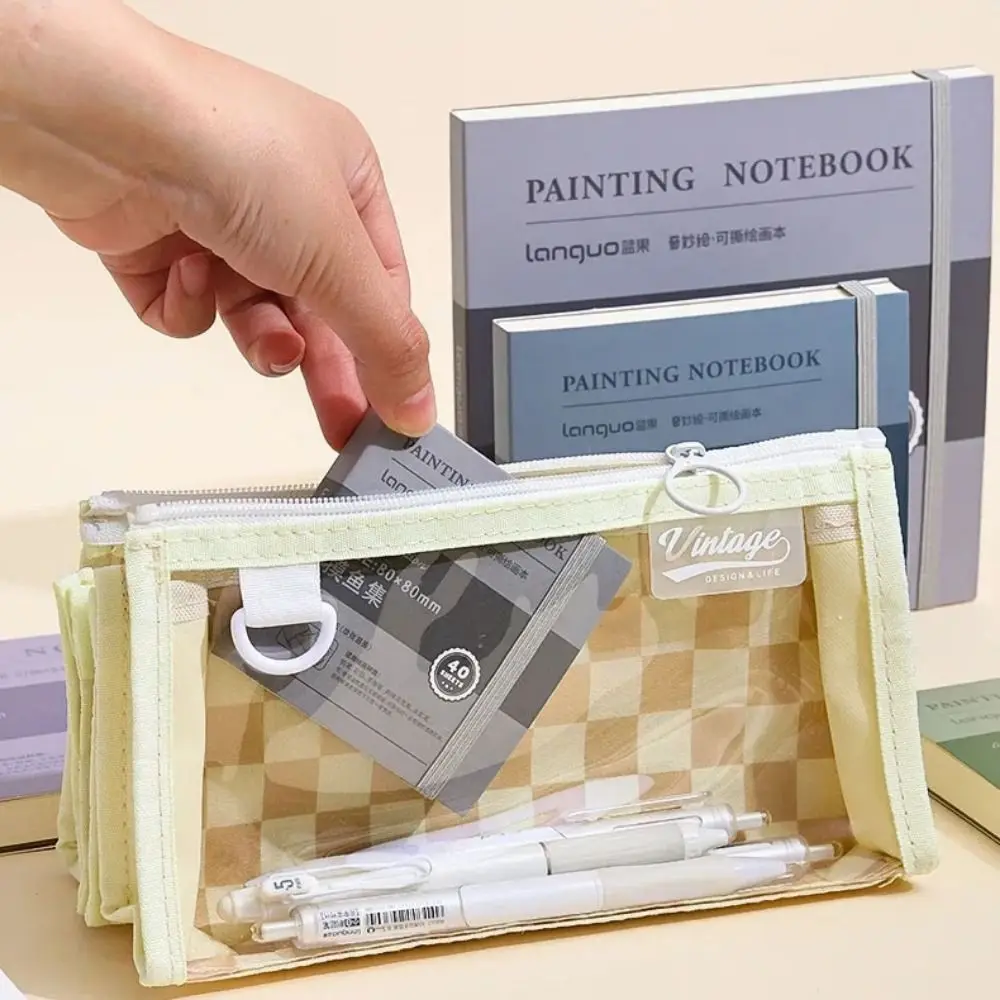 

Thick Paper Tearable Drawing Notebook Classic Hardcover Sketchbook Handbook Refillable Professional Mini Drawing Book Student