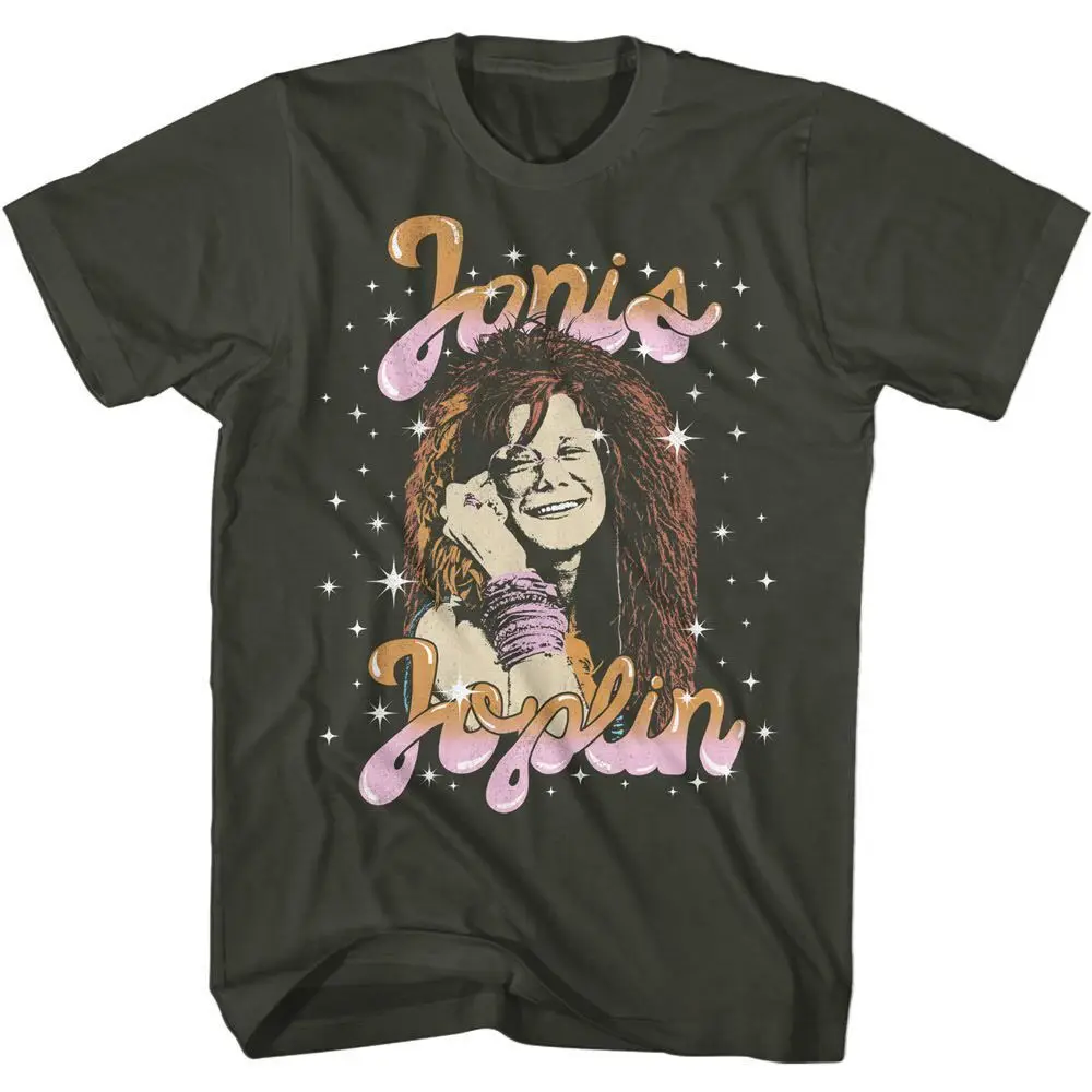 

Janis Joplin Sparkle Smoke Music Shirt