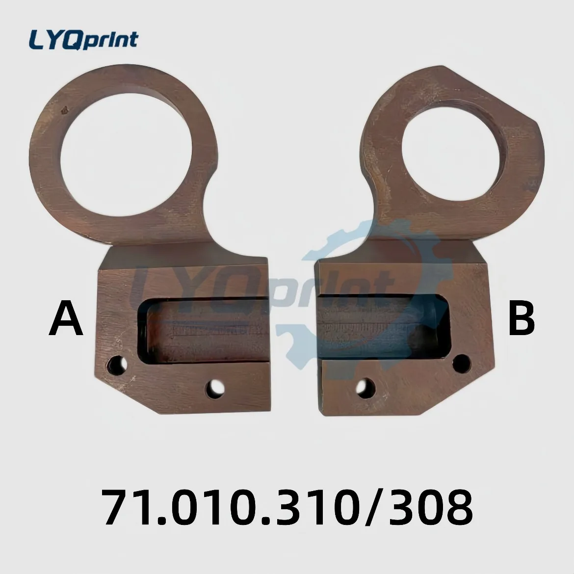 Heidelberg SM102 CD102 Intermediate Roller Swing Bracket Bridge Roller Adjuster 71.010.310/308 Printing Machine Parts