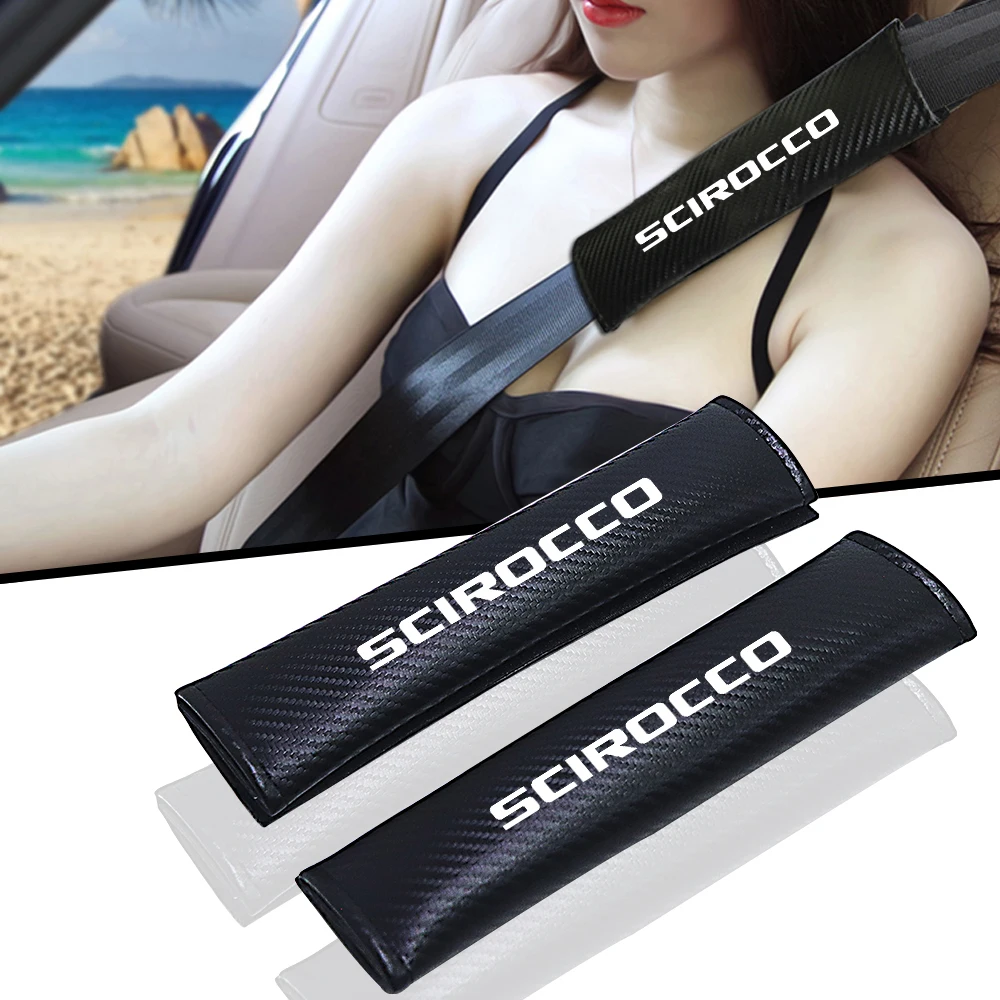 for Volkswagen vw Scirocco 2pcs Car seat belt accessorie car accessories