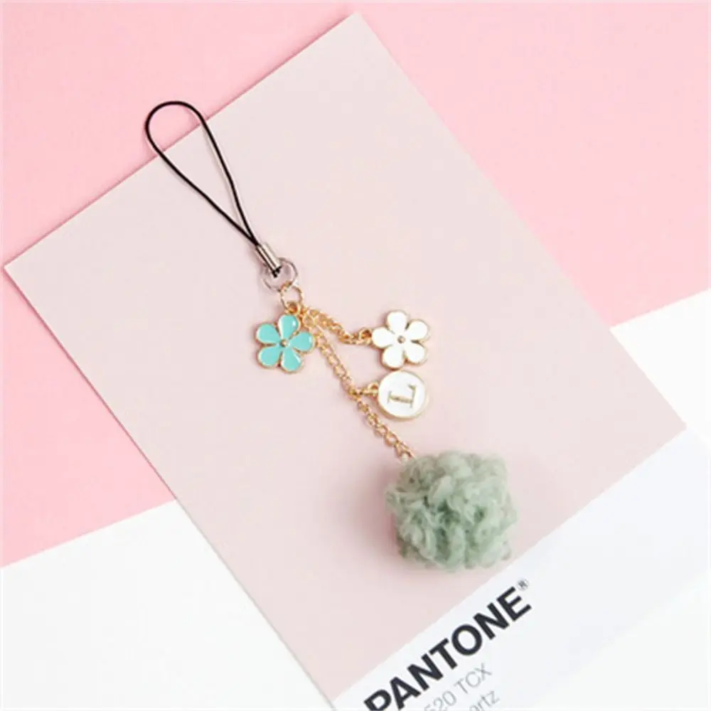 

Phone Charm Mobile Phone Strap Girl Gifts Bag Decoration Smart Phone Strap Phone Pendant Fluffy Phone Strap Fur Ball Lanyards