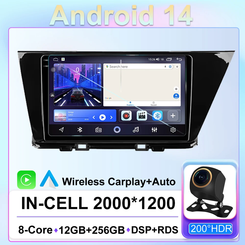 

Android 14 Carplay Auto Radio For KIA NIRO 2016 2017 2018 Car Navigation Multimedia 2 Din DSP Video Player Stereo Gps 5G WIFI