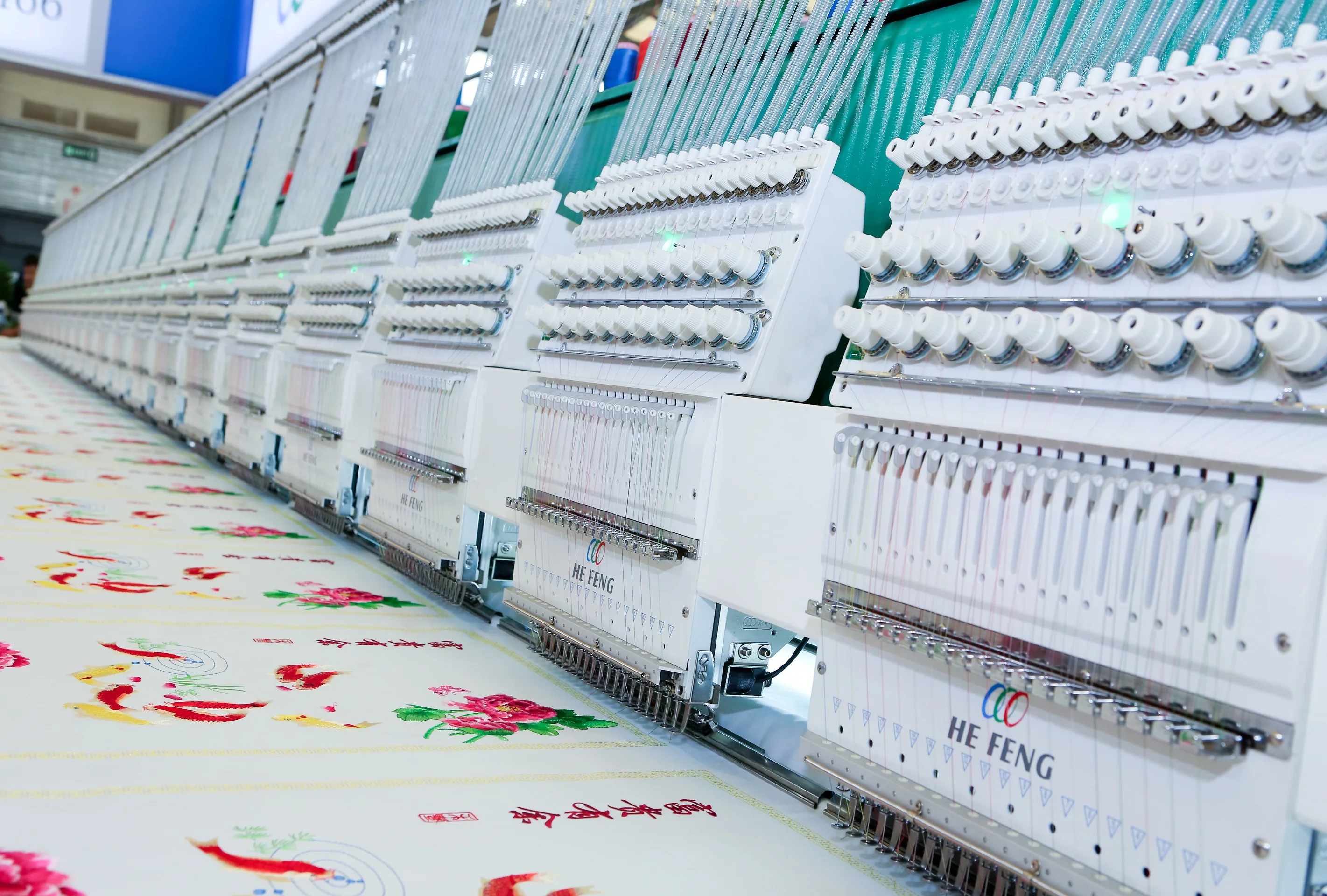 Automatic New 24 Heads 20 Needles Computer Embroidery Machine Cost