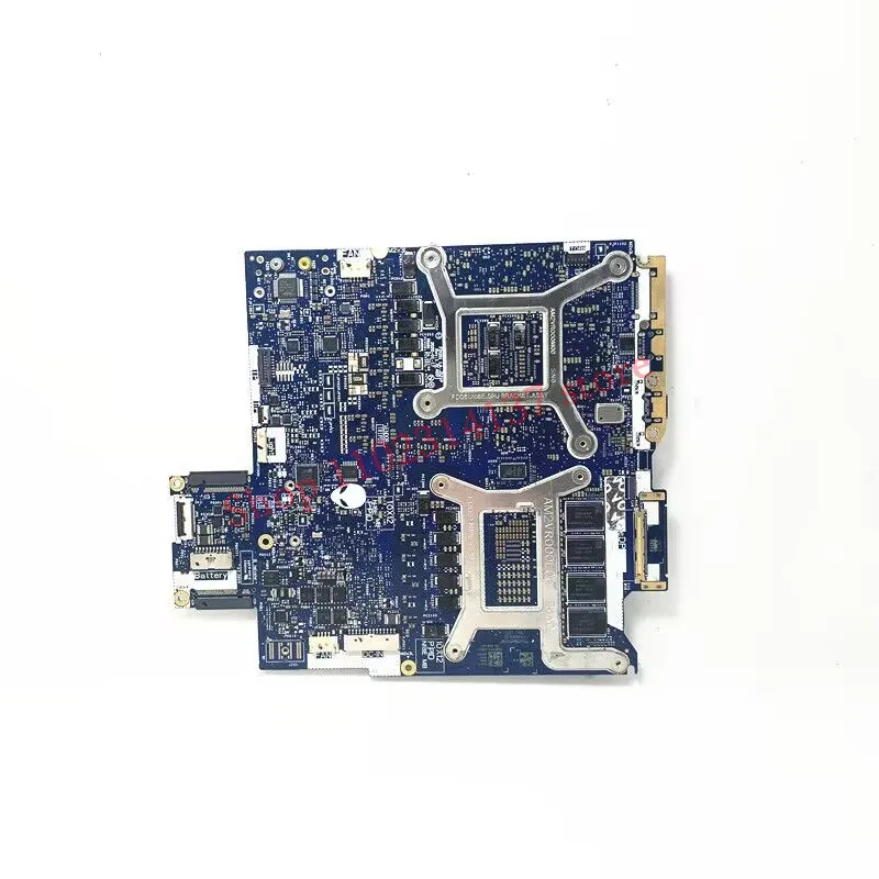 Para Dell M17 R3 CN-0N70XY 0N70XY N70XY con SRH8Q I7-10750H CPU LA-J521P placa base para ordenador portátil N18E-G1R-MP-A1 RTX2070 100% probado OK