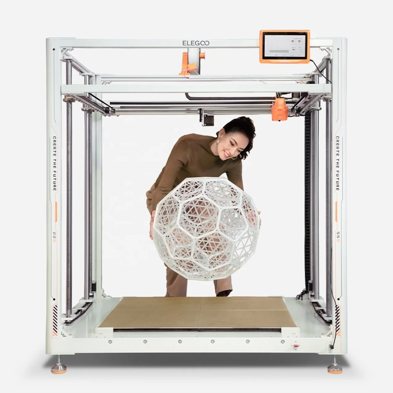 Elegoo OrangeStorm Giga Large Print Size 800mm*800mm*1000mm Core-xy High Speed FDM 3D Printer