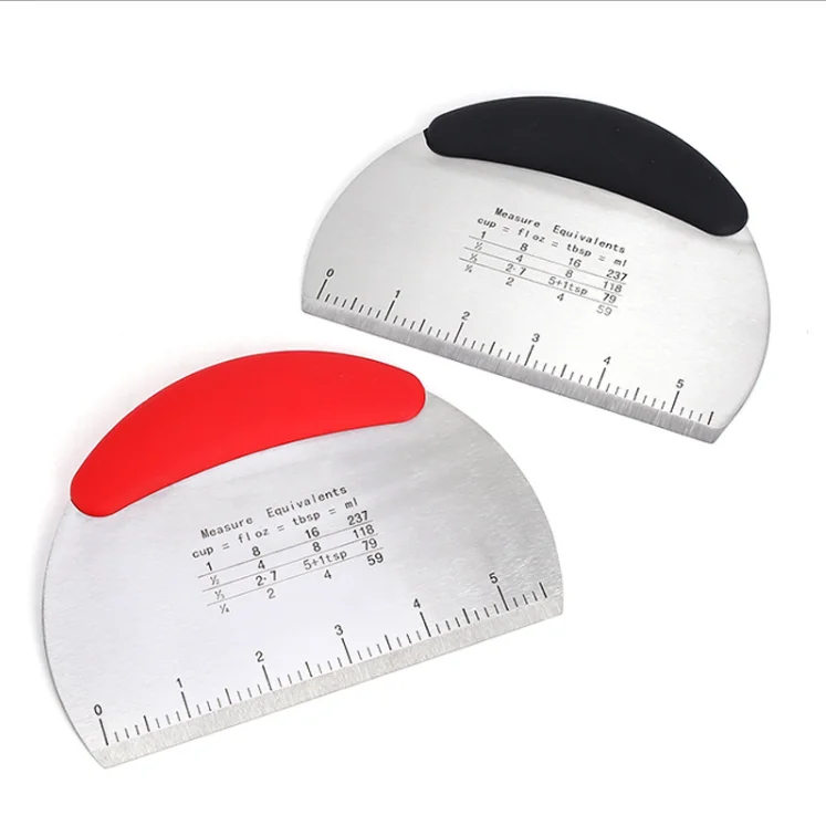 قاطع خَبز دقيق كريم بسكين نصف دائري #2