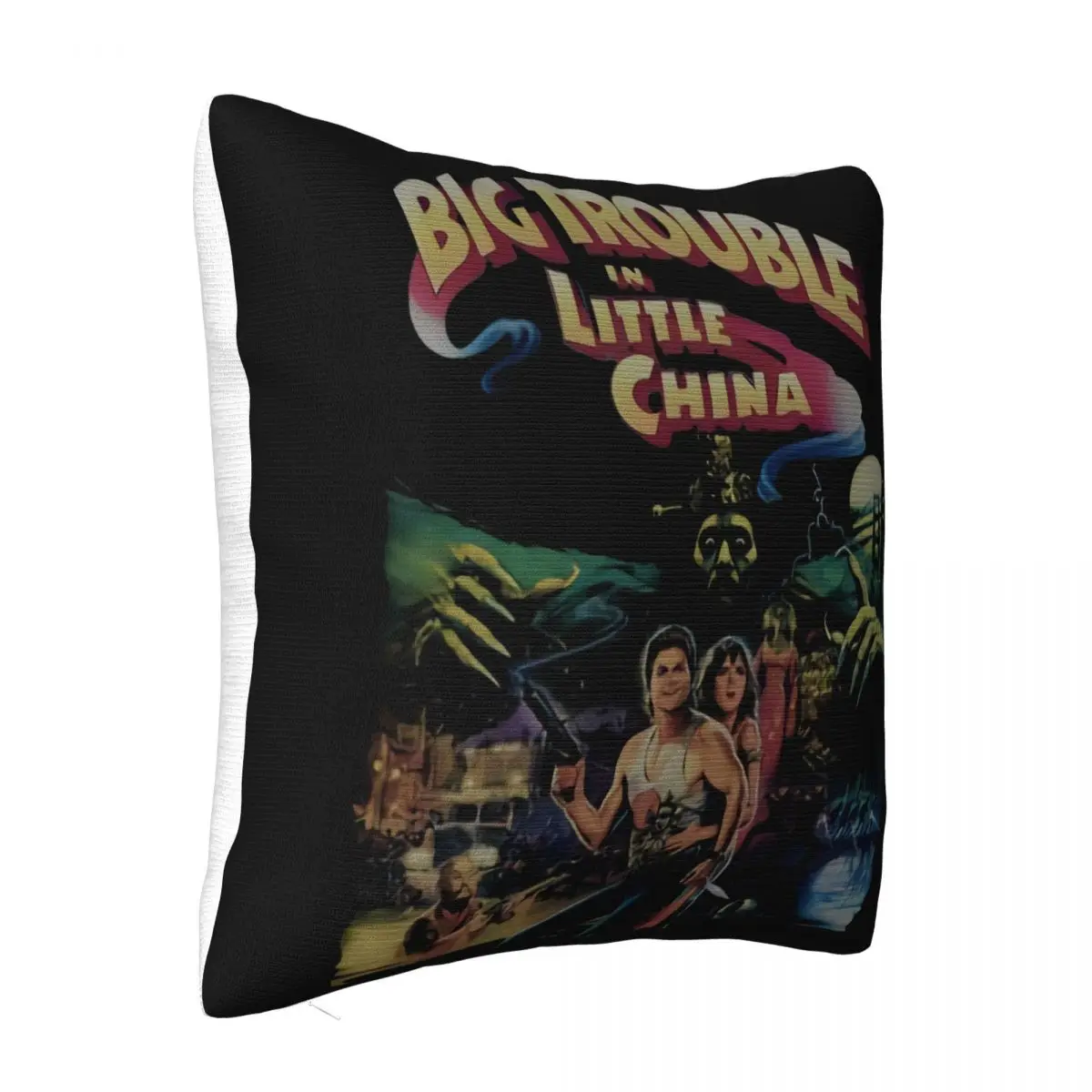 Big Trouble In Little China Grosso Guaio Town Kurt Russell Carpenter Family Natural Rock Formal Goth Pillow Case