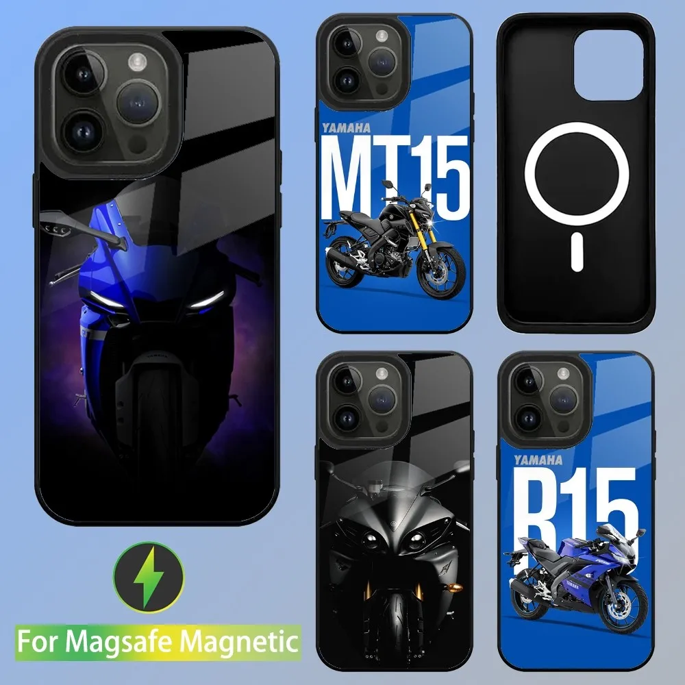 Sport Y-Yamahas-S Cool Motorrad Phone Case For iPhone 16,15,14,13,12,11,Plus,Pro,Max Mini Magsafe Magnetic Wireless Charging