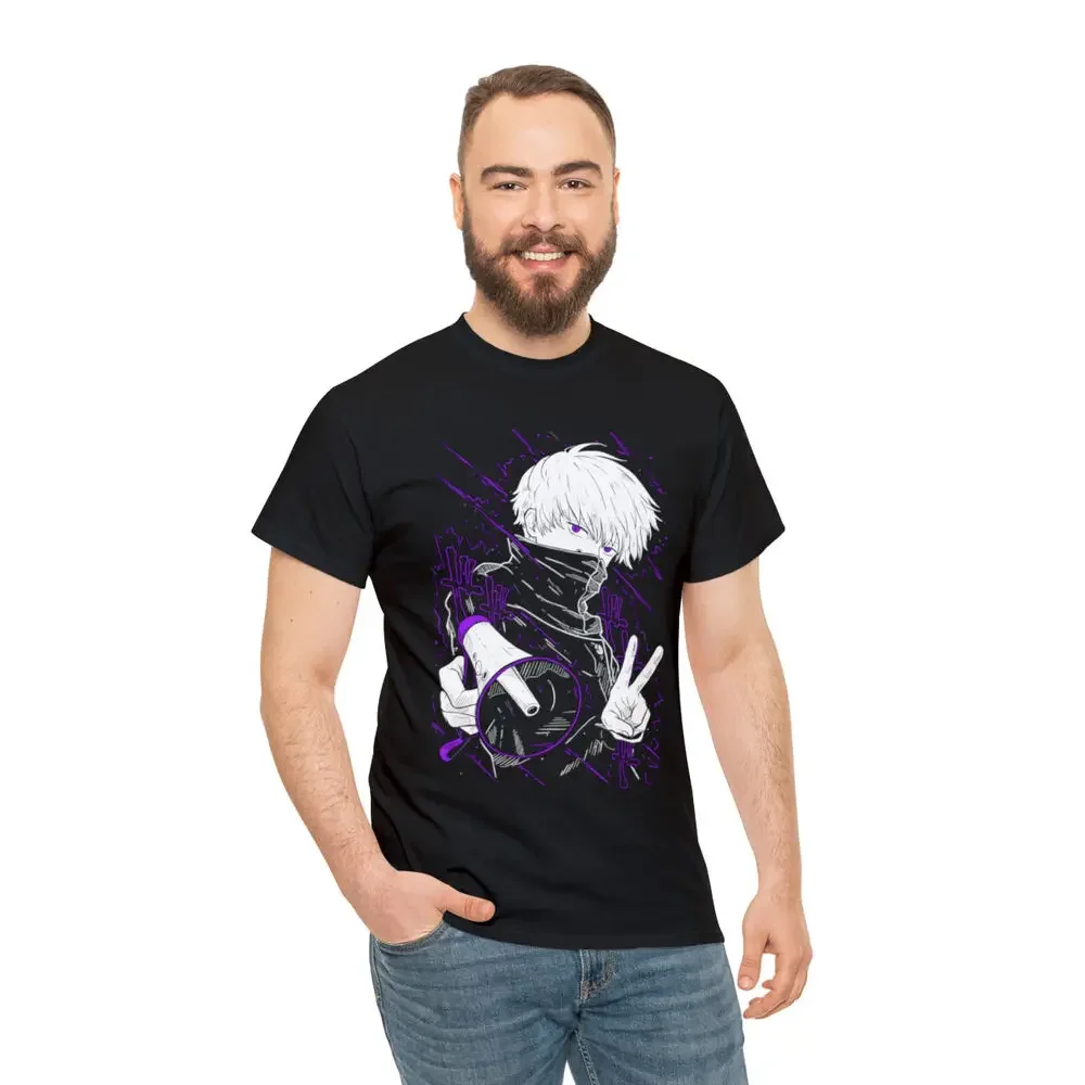 Jujutsu Kaisen Gojo Satoru Black T-Shirt Anime T-Shirt