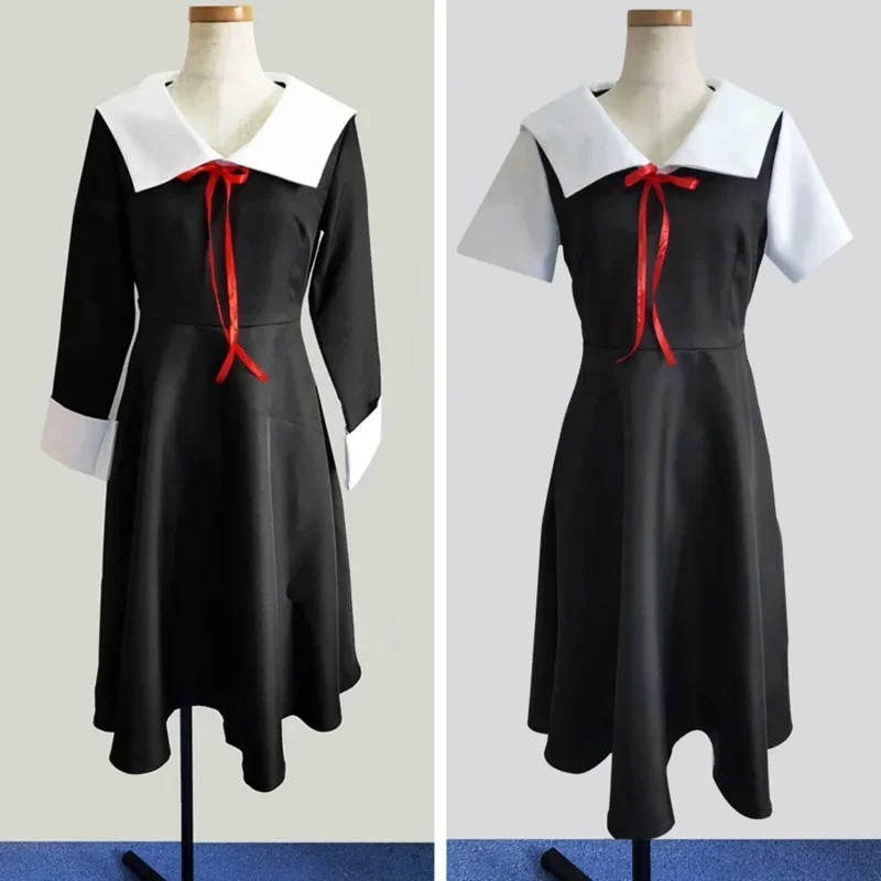 Cosdea Anime Kaguya-Sama: Love Is War Cosplay Shinomiya Kaguya Fujiwara Chika Costumes Uniform Wig Women Girls Dress Halloween C