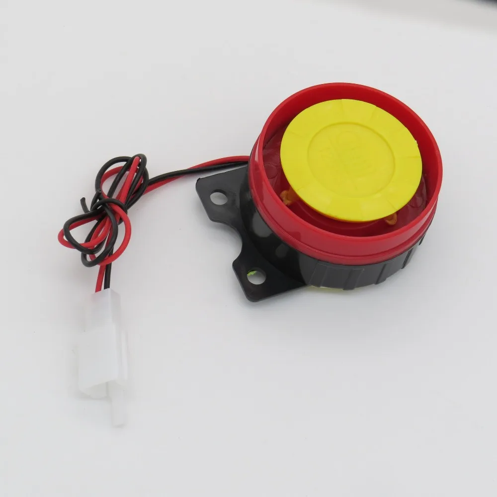 Stable Plastic Alarm horn Electric High-pitch Buzzer horn Loud Horn Vehicle