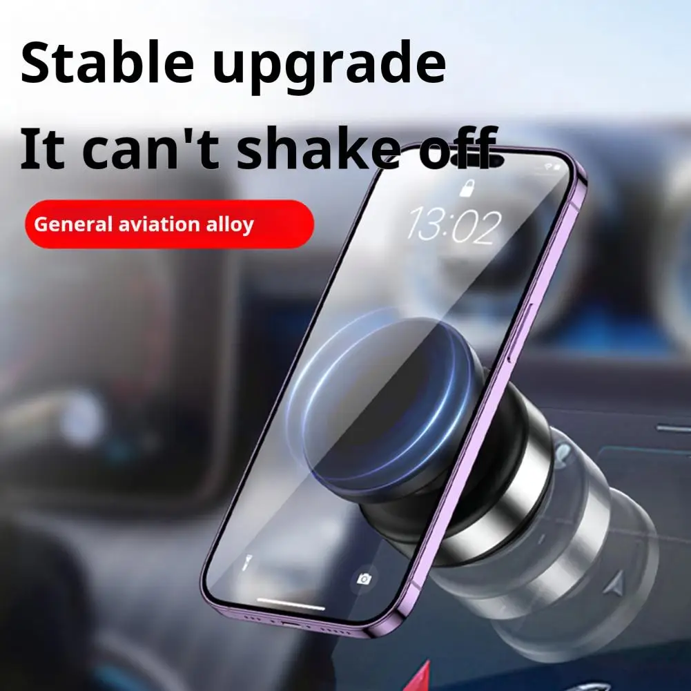 

Secure Phone Holder with Magnet Powerful Magnetic Car Phone Holder with Electric Vacuum Suction Mount for Windshield for Office