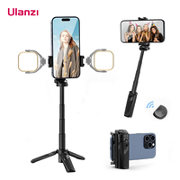 Ulanzi JJ02 Phone Tripod Stand Selfie Booster Handle Grip For Tiktok YouTube Instagram Shooting Desktop Portable Phone Holder