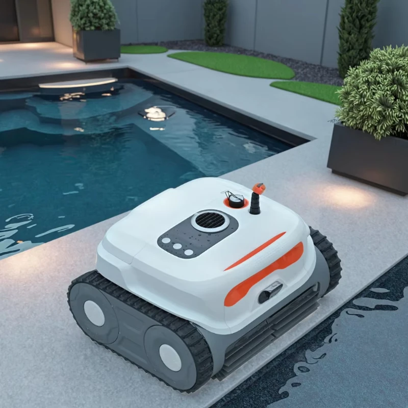 Swimming Pool Automatic Cordless Robot Vacuum Cleaner Basic Swimming Pool Cleaning Tools and Accessories