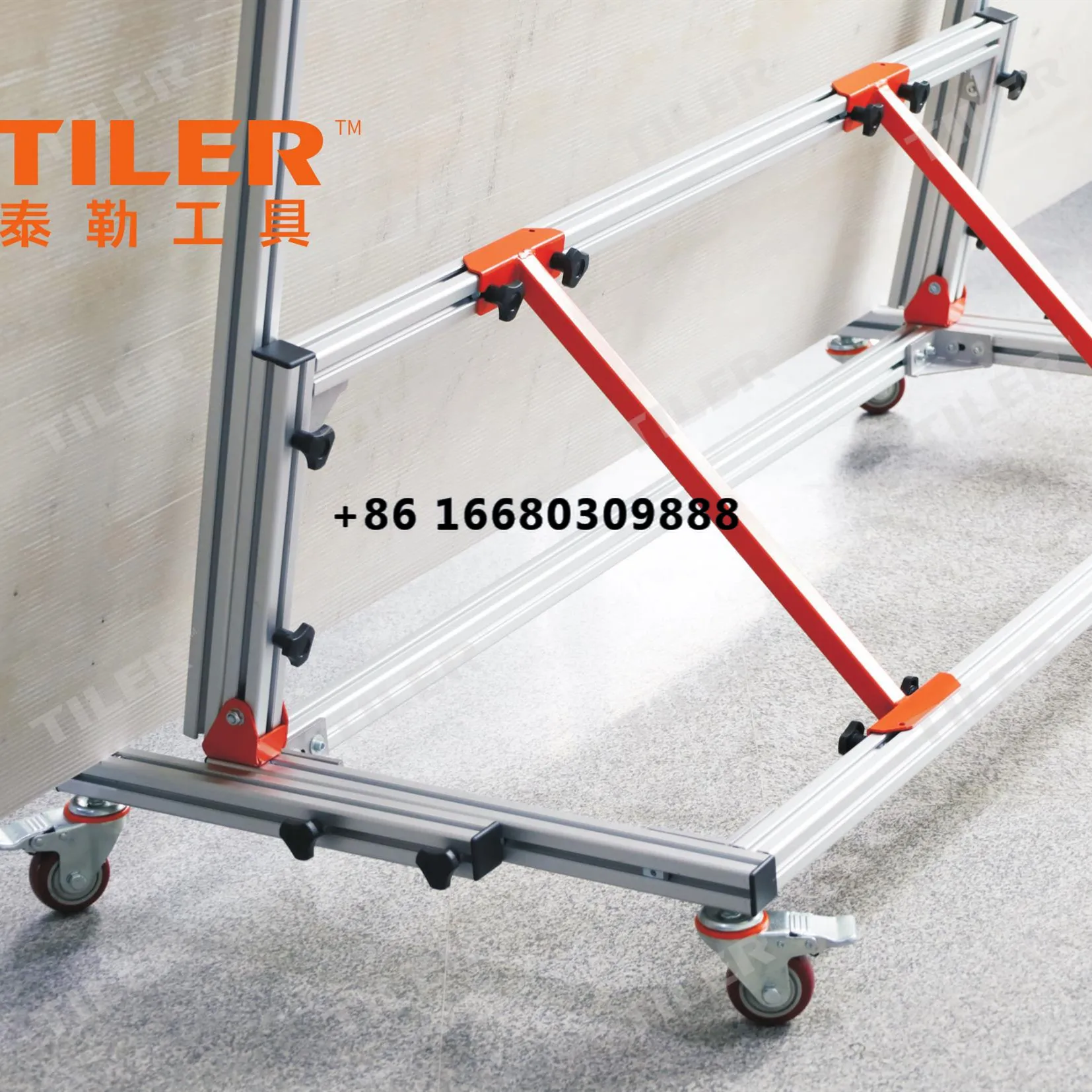 

JOHNTOOLS DB-TU-2 large format tile trolley tiling tools and equipment large format tile cutter construction tool