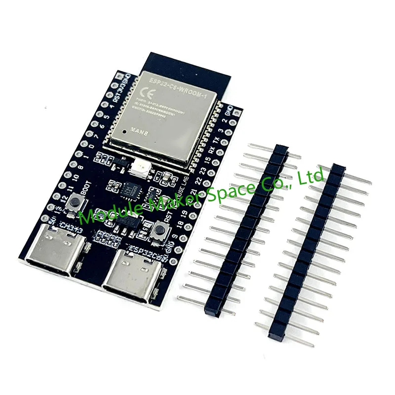 ESP32-C6 N4 N8 N16 nanoESP32 WiFi+BT Internet Of Things Dual Type-C Development Board ESP 32 Core Board for Arduino