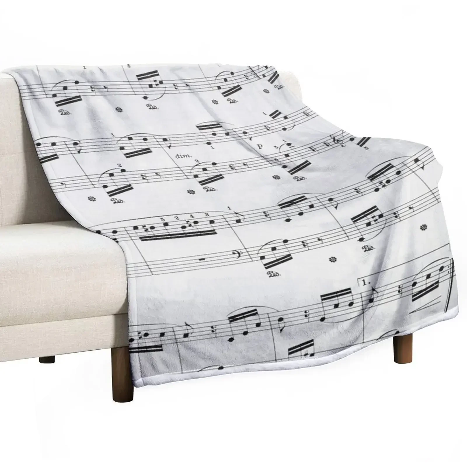 Fur Elise by Ludwig van Beethoven Throw Blanket Decorative Throw Sofa Sofa Throw Blankets