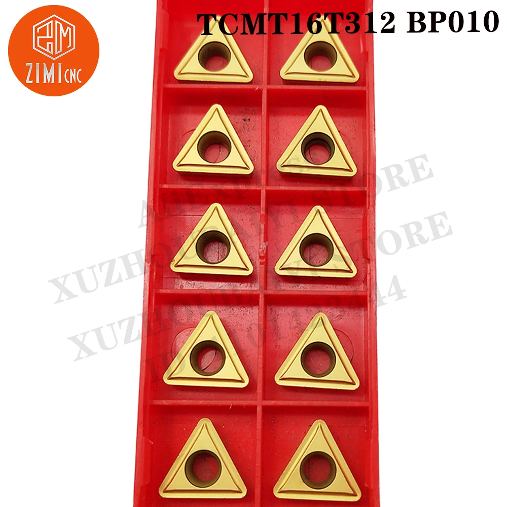 TCMT16T312 BP010 TCMT أداة تحول كربيد إدراج مخرطة TCMT أداة القاطع أداة Blade CNC مخرطة معدنية إدراج كربيد الميكانيكية